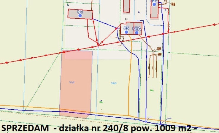 działka na sprzedaż - Dobrzyń nad Wisłą, Płomiany